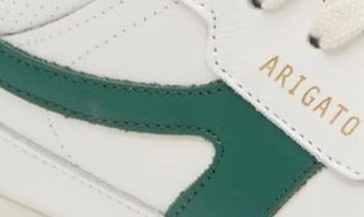 Shop Axel Arigato Dice-a Sneaker In White / Green
