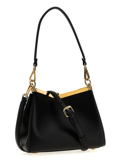 Shop Etro Vela Shoulder Bags Black