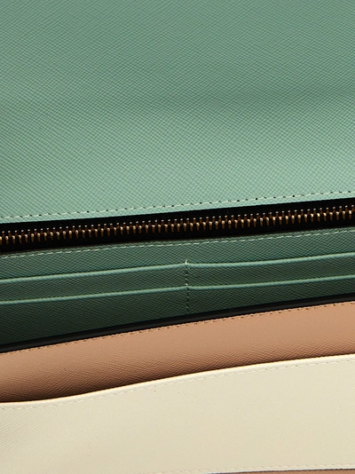 Shop Marni Wallet With Shoulder Strap Wallets, Card Holders Multicolor