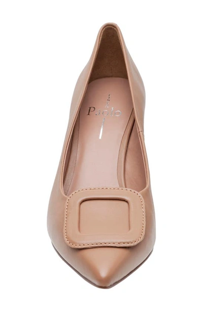 Linea Paolo Pieri Pointed Toe Pump In Desert