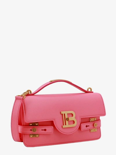 Shop Balmain Woman B Buzz 24 Woman Pink Handbags