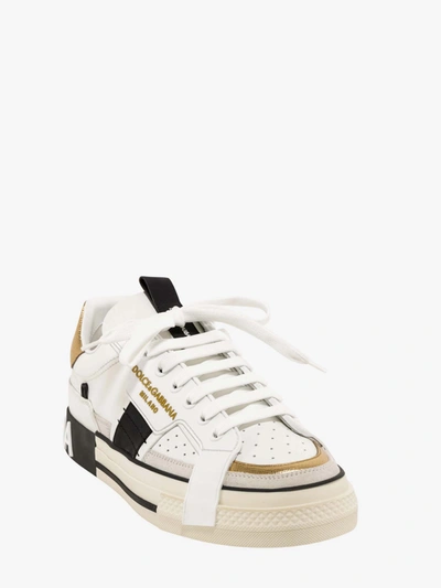 Shop Dolce & Gabbana Man Sneakers Man White Sneakers