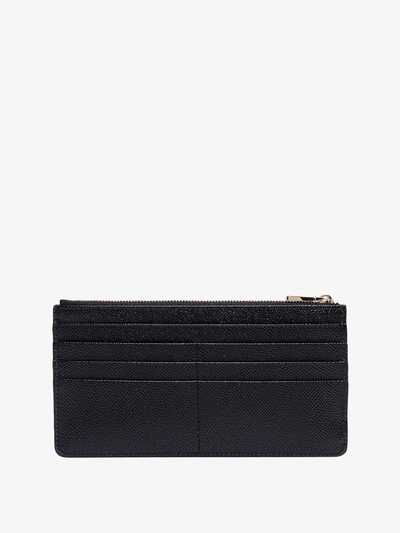 Shop Dolce & Gabbana Woman Card Holder Woman Black Wallets
