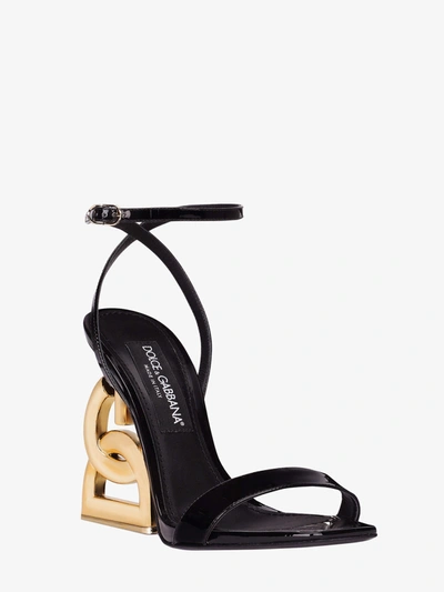 Shop Dolce & Gabbana Woman Sandals Woman Black Sandals