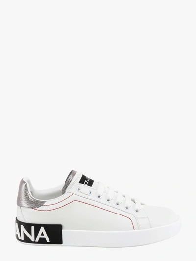 Shop Dolce & Gabbana Woman Sneakers Woman White Sneakers