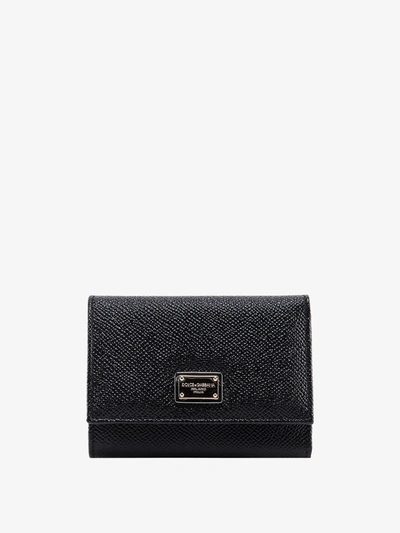 Shop Dolce & Gabbana Woman Wallet Woman Black Wallets