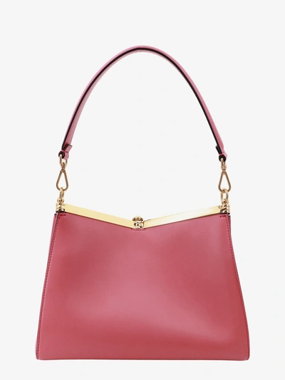 Shop Etro Woman Vela Woman Pink Shoulder Bags