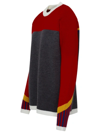 Shop Ferrari Woman  Red Wool Sweater
