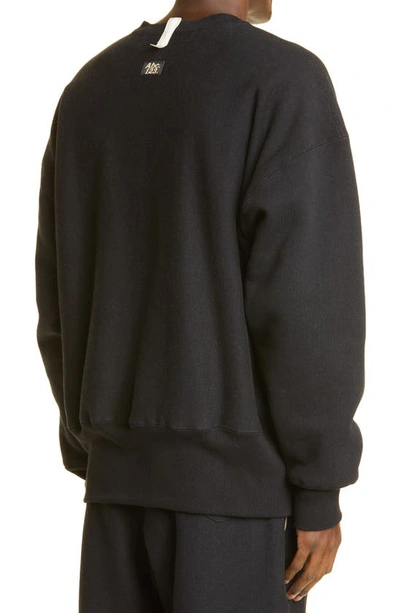 Shop Advisory Board Crystals Unisex Abc. 123. Logo Thermal Sweatshirt In Anthracite