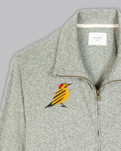 Shop Billy Reid, Inc Alabama Track Jacket In Grey