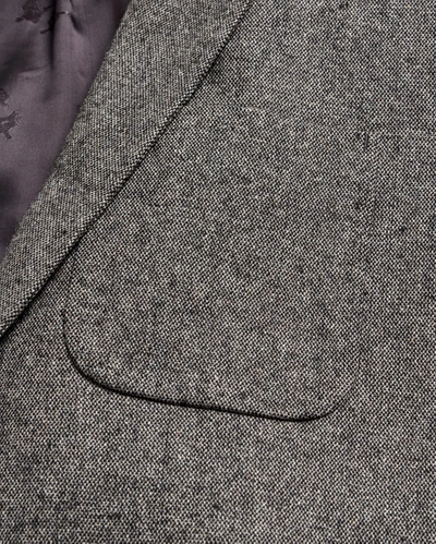 Shop Reid Archie Jacket In Charcoal Grey