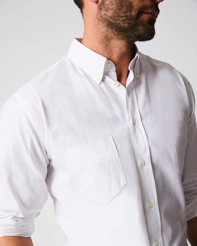 Shop Reid Arnie Oxford Shirt In White