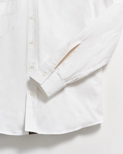 Reid Arnie Oxford Shirt In White