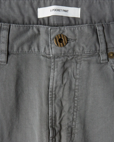 Shop Billy Reid, Inc Bedford 5 Pocket Pant In Charcoal