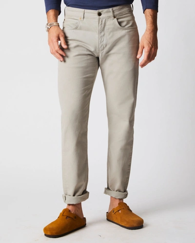 Shop Reid Bedford 5 Pocket Pant In Grey