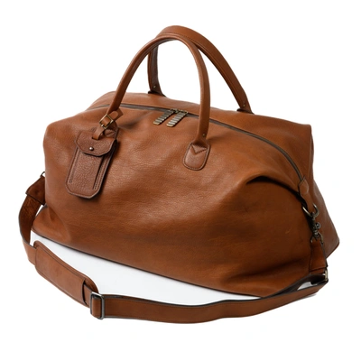 Shop Billy Reid Moore & Giles Benedict Weekend Bag In Seven Hills Umber