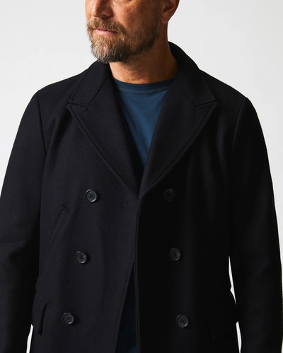 Billy Reid, Inc Bond Peacoat In Black