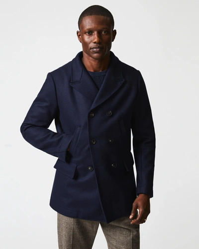 Shop Reid Bond Peacoat In Navy