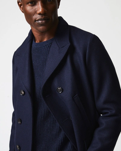 Reid Bond Peacoat In Navy