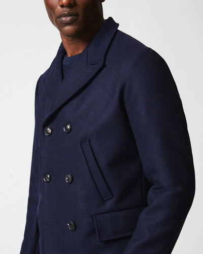 Reid Bond Peacoat In Navy