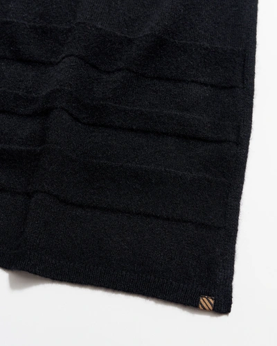 Shop Reid Cashmere Sweater Wrap In Black