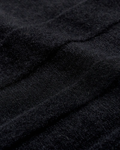 Reid Cashmere Sweater Wrap In Black