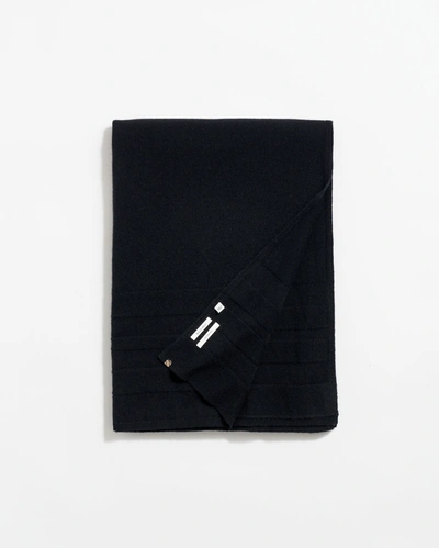 Reid Cashmere Sweater Wrap In Black