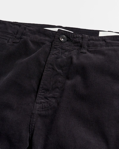 Shop Reid Cord Chino Pant In Black