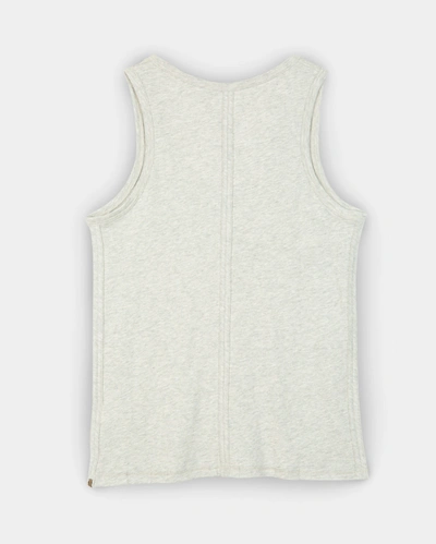 Shop Billy Reid, Inc Cotton Cashmere Tank In Light Grey