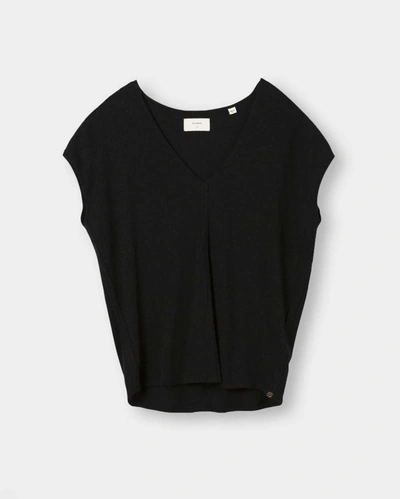 Billy Reid, Inc Cotton Cashmere Tee In Black