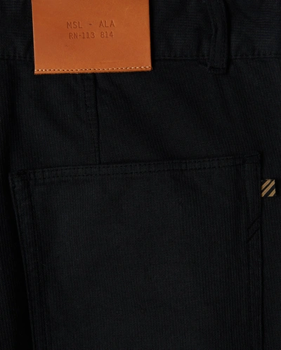 Reid Cropped Wide Leg Pant In Black