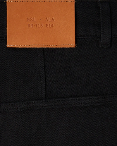 Reid Cropped Wide Leg Pant In Black