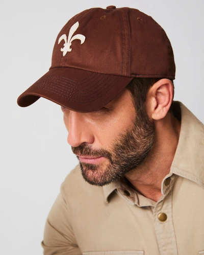 Reid Fleur De Lis Cap In Billys Brown