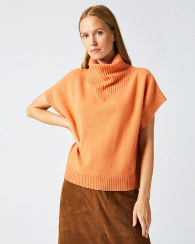 Shop Reid Funnel Shell Sweater In Ember