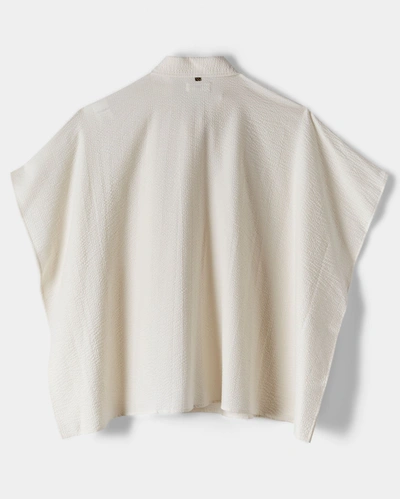 Billy Reid, Inc Hammered Cotton Shirt In Natural