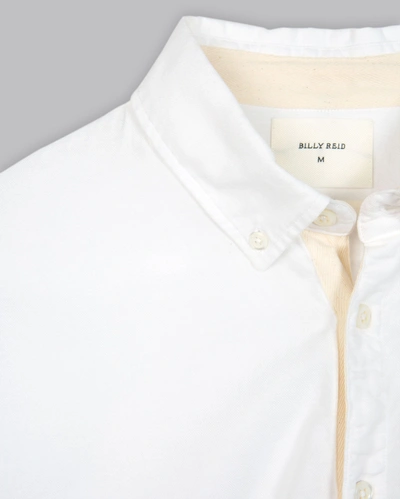 Shop Billy Reid, Inc Irvine Twill Tape Shirt In Washed Black