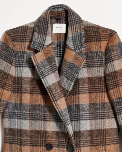 Shop Reid Ives Coat In Brown