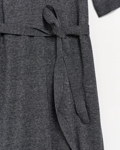 Shop Reid Knit Polo Dress In Black