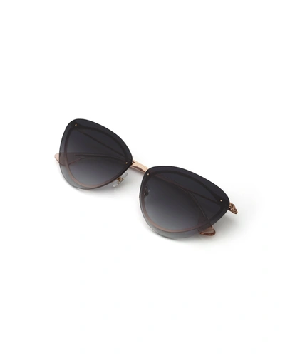 Shop Billy Reid, Inc Lillian Sunglasses In Red