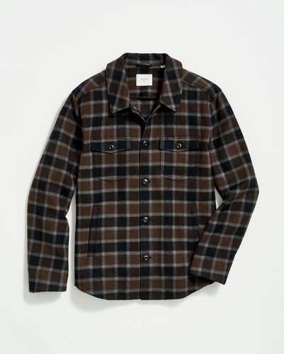 Reid Mo Shirt Jacket In Olive/multi