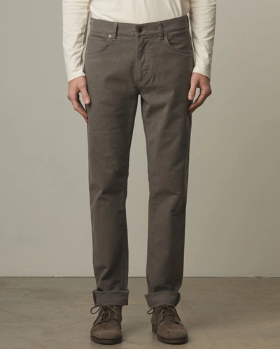 Shop Reid Moleskin Jean In Charcoal