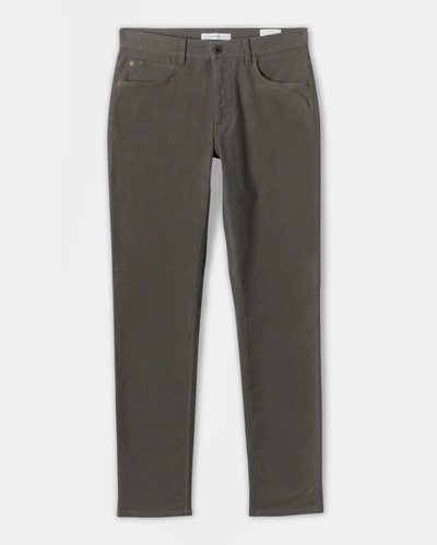 Shop Reid Moleskin Jean In Charcoal