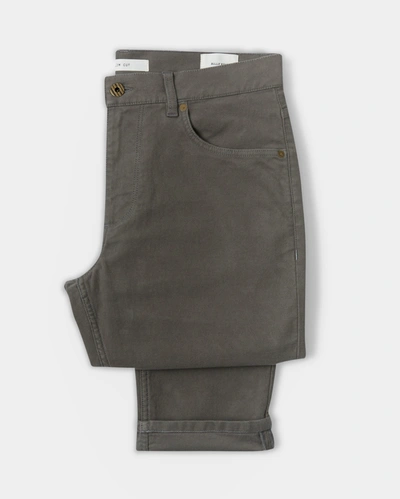 Shop Reid Moleskin Jean In Charcoal