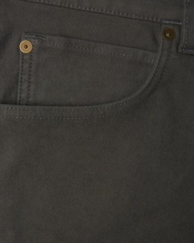 Shop Reid Moleskin Jean In Charcoal