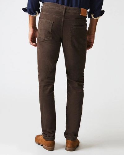 Shop Reid Moleskin Jean In Coffee