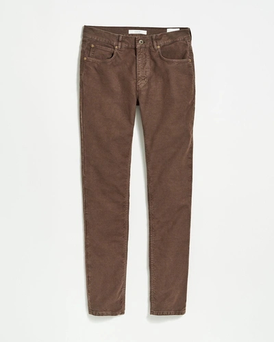 Shop Reid Moleskin Jean In Coffee