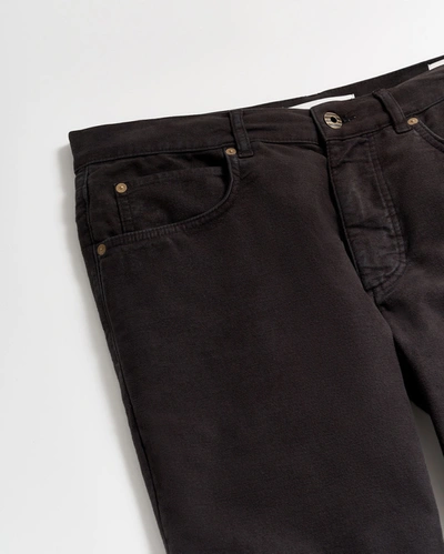 Shop Reid Moleskin Jean In Black Walnut