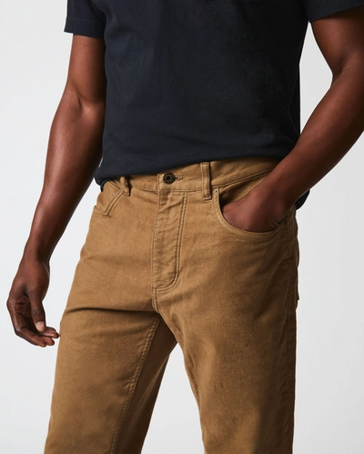 Reid Moleskin Jean In Rubber