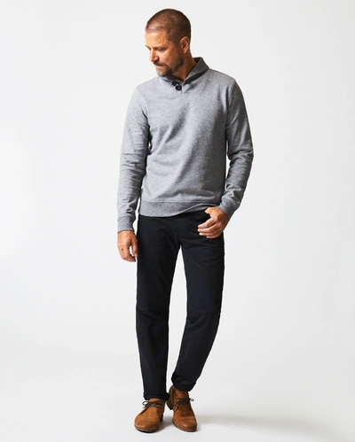 Reid Mouline Shawl Pullover In Medium Grey