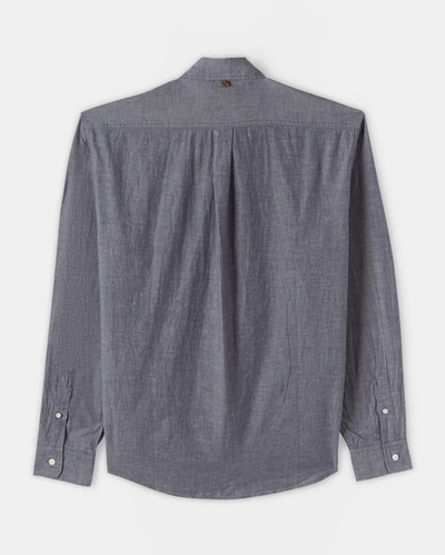Shop Billy Reid, Inc Msl 1-pocket Shirt In Blue